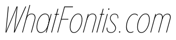 PPPangramSansSlim ThinItalic Instance