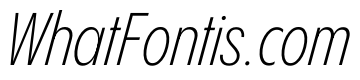 PPPangramSansSlim LightItalic Instance