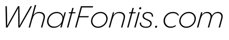 PPPangramSansNormal LightItalic Instance
