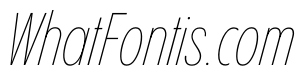 PPPangramSansCompressed ThinItalic Instance