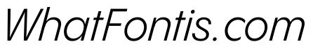PPPangramSansCompact RegularItalic Instance