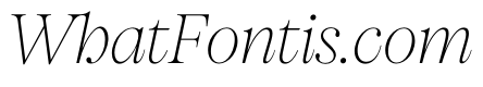 PPPangaia ThinItalic