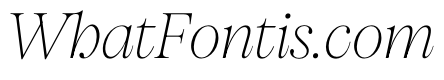PPPangaia ThinItalic Instance