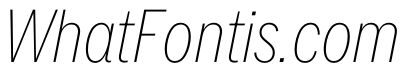 PPNeueYorkItalic CondensedThinItalic Instance