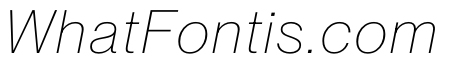 PPNeueMontrealText ThinItalic Instance