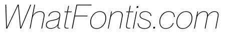 PPNeueMontreal ExtralightItalic Instance