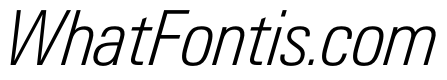 PPNeueGstaadNarrow NarrowExtralightItalic Instance