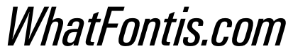 PPNeueGstaadCondensed CondensedRegularItalic Instance