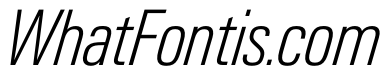 PPNeueGstaadCondensed CondensedExtralightItalic Instance