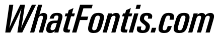 PPNeueGstaad CondensedMediumItalic Instance
