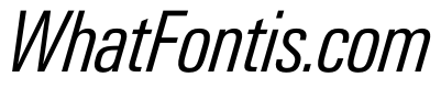 PPNeueGstaad CondensedLightItalic Instance
