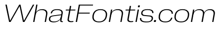 PPNeueCorp WideUltralightItalic Instance 73b472bb