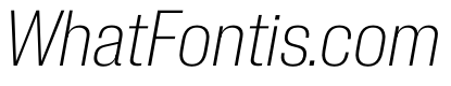 PPNeueCorp NarrowUltralightItalic Instance 342ca979