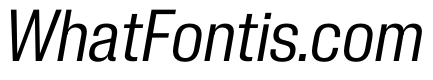PPNeueCorp NarrowRegularItalic Instance 62ecc381