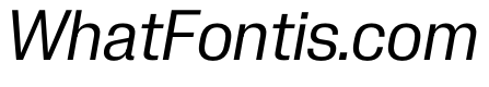 PPNeueCorp CompactRegularItalic Instance