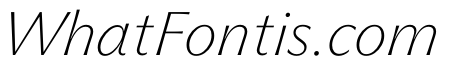 PPMuseum ThinItalic