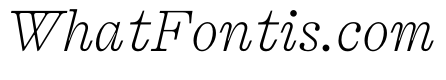 PPKyoto ThinItalic Instance