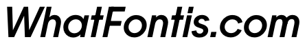 PPFrama MediumItalic Instance