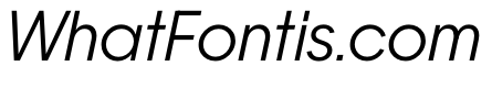 PPFrama LightItalic Instance