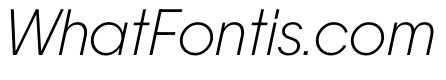 PPFrama ExtralightItalic Instance