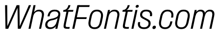 PPFormulaSemiCondensed LightItalic Instance