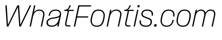 PPFormulaNormal ThinItalic Instance