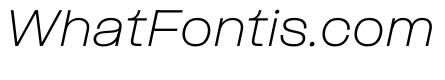 PPFormulaExtended ExtralightItalic Instance