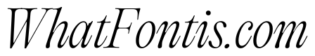 PPEditorialOld UltralightItalic Instance