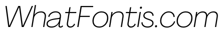 PPAgrandirNormal ThinItalic Instance