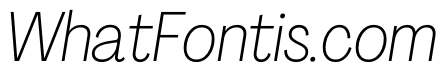 PPAgrandirNarrow ThinItalic Instance