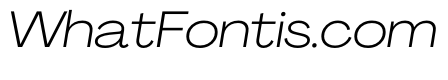 PPAgrandir WideLightItalic Instance