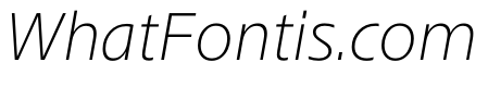 Sub Sans Thin Italic Regular Webfont