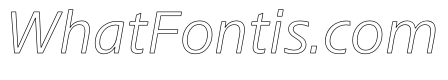 Sub Sans Light Italic Regular Webfont