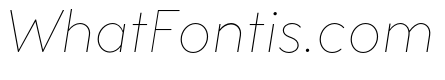 OPSAndEver ThinItalic