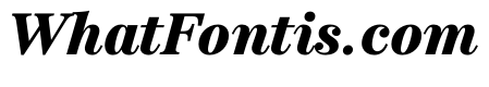 SitaSerif Web BlackItalic