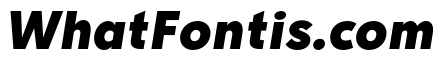 Tranemo BlackItalic