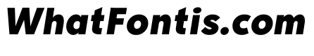 Tranemo BlackItalic Instance