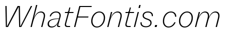 NNSwintonSTD ExtraLightItalic