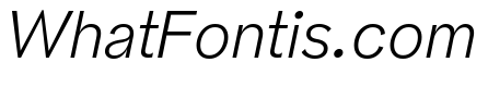 NNPivotGroteskSTD LightItalic