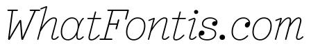 NNEditeurItalicSTD Thin