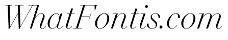 NNDidotModern STD LightItalic