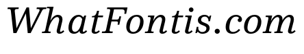 NNColroySTD RegularItalic