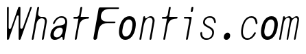 CommonSanscondensedItalic 40