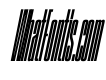 SwisspostersVAR UltraCondensedMediumItalic Instance