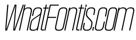 SwisspostersVAR SemiCondensedThinTallItalic Instance