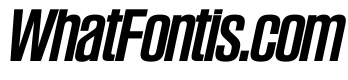 SwisspostersVAR SemiCondensedSemiBoldTallItalic Instance