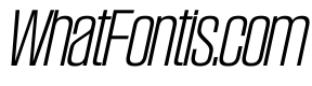 SwisspostersVAR SemiCondensedExtraLightTallItalic Instance