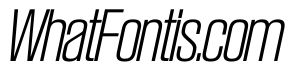 SwisspostersVAR SemiCondensedExtraLightItalic Instance