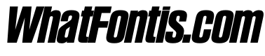 SwisspostersVAR SemiCondensedExtraBoldTallItalic Instance