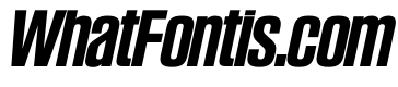 SwisspostersVAR SemiCondensedBoldTallItalic Instance